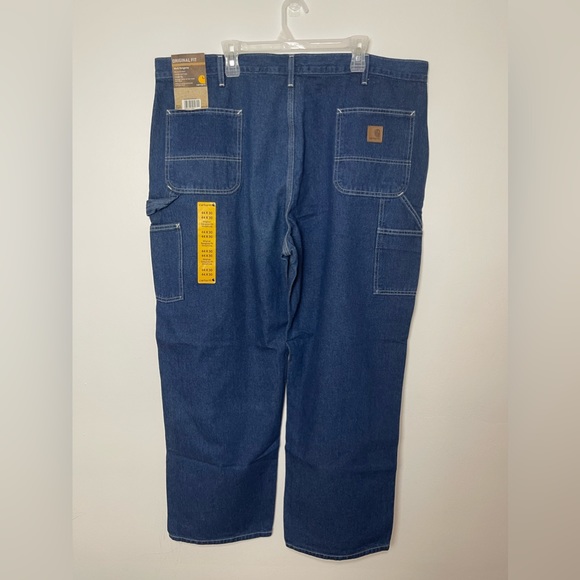Carhartt Other - Carhartt Work Dungaree Cargo Utility Construction Work Pants Size 44x30